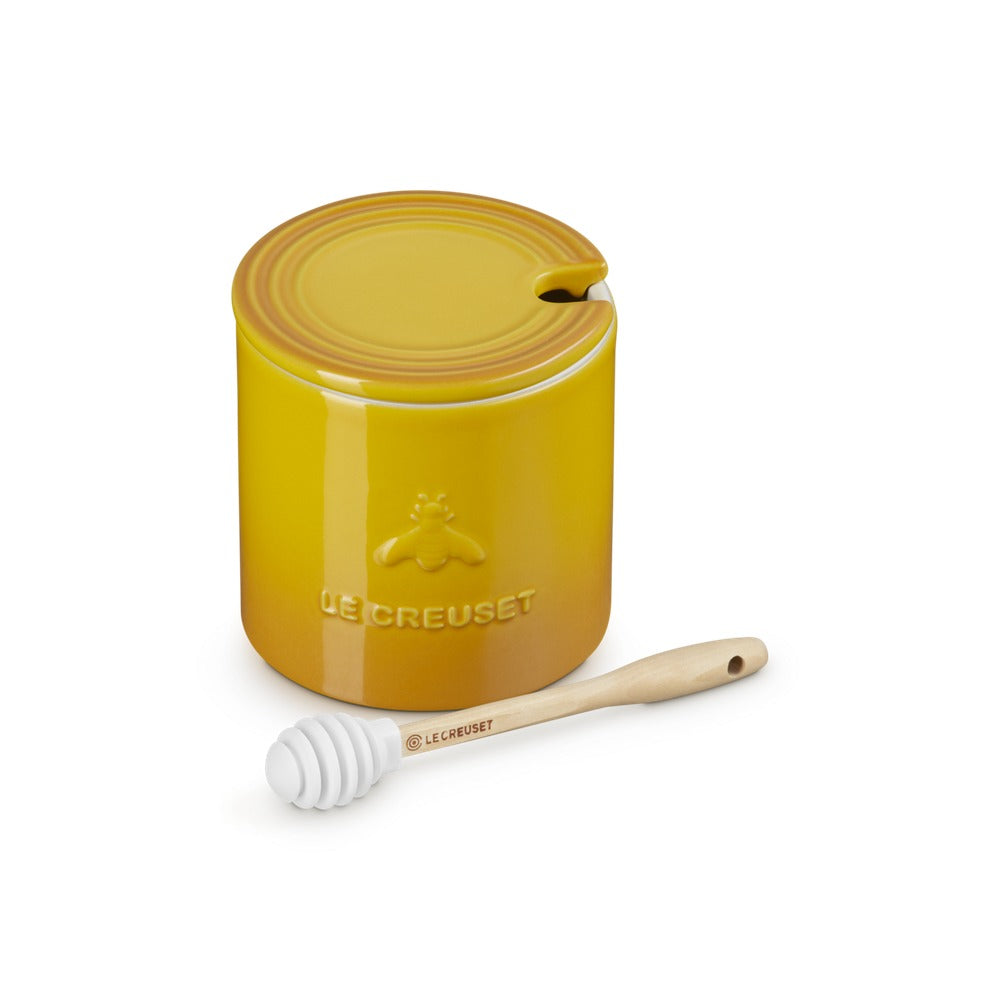 Le Creuset Evolution Honingpot met lepel