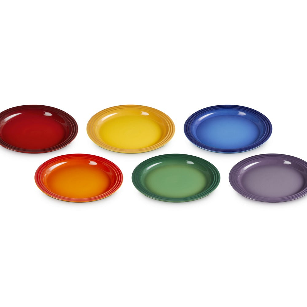 27 cm - Le Creuset Arte Della Tavola Vancouver Plato llano de gres vitrificado Set de 6 pz