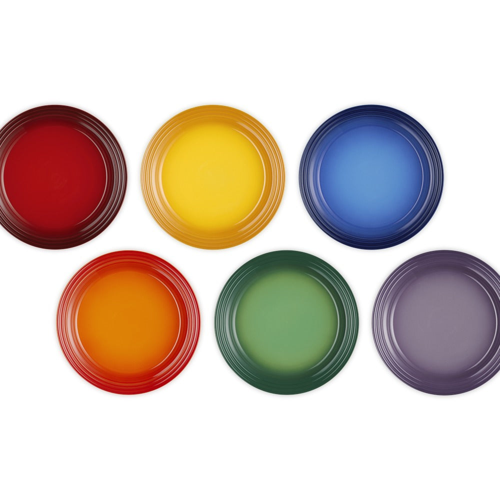 27 cm - Le Creuset Arte Della Tavola Vancouver Plato llano de gres vitrificado Set de 6 pz