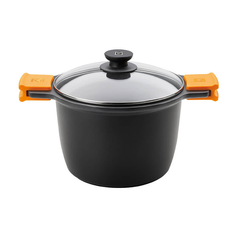 Pintinox Efficient Marmite En Aluminium Moulé Sous Pression Avec Couvercle