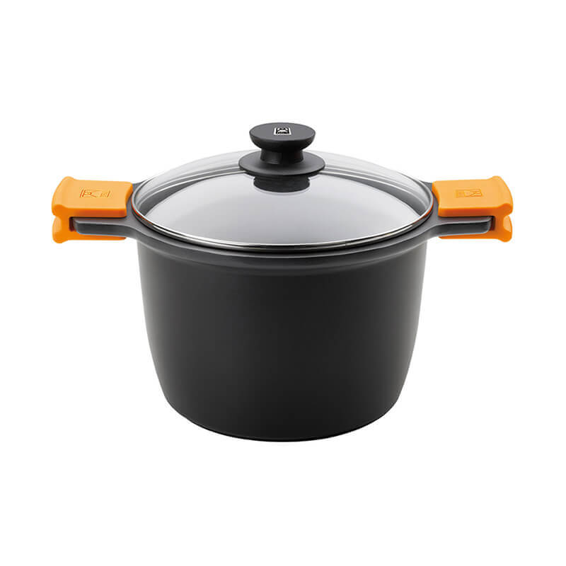 Pintinox Efficient Marmite En Aluminium Moulé Sous Pression Avec Couvercle