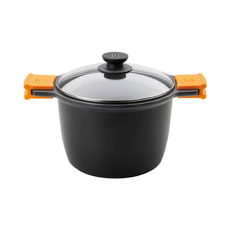 Pintinox Efficient Marmite En Aluminium Moulé Sous Pression Avec Couvercle
