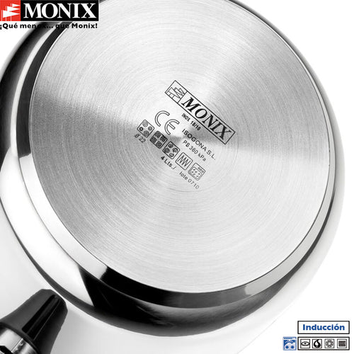 6 Litri Monix Quick Autocuiseur en acier inox