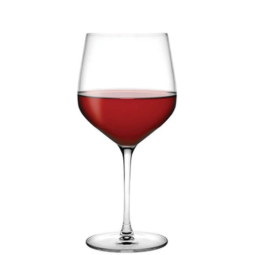 62 5 Cl Nude Refine Burgundy Rotweinglas aus Glas Set mit 6 Stück