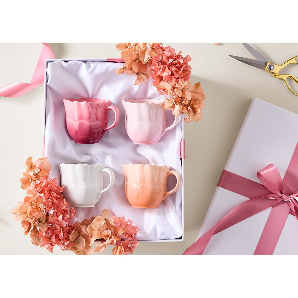 33 cl - Le Creuset Fiore Anemone mug en grès vitrifié