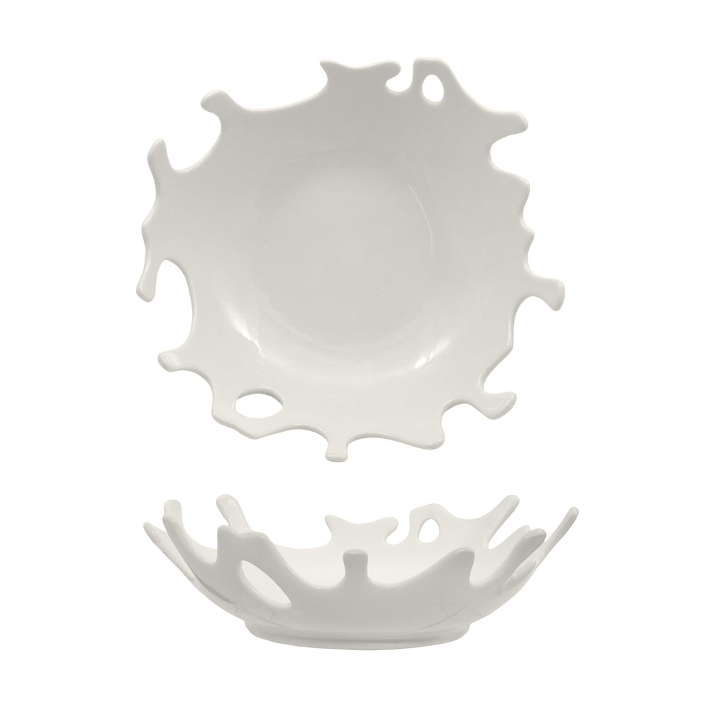 24 cm - Selecta Splash Cuenco Profundo En Porcelana Set 3 piezas