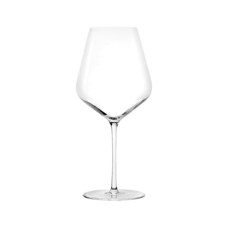 82 Cl Stolzle Lausitz Starlight Verre à Vin Rouge Burgundy en Verre - Lot de 6 Pièces