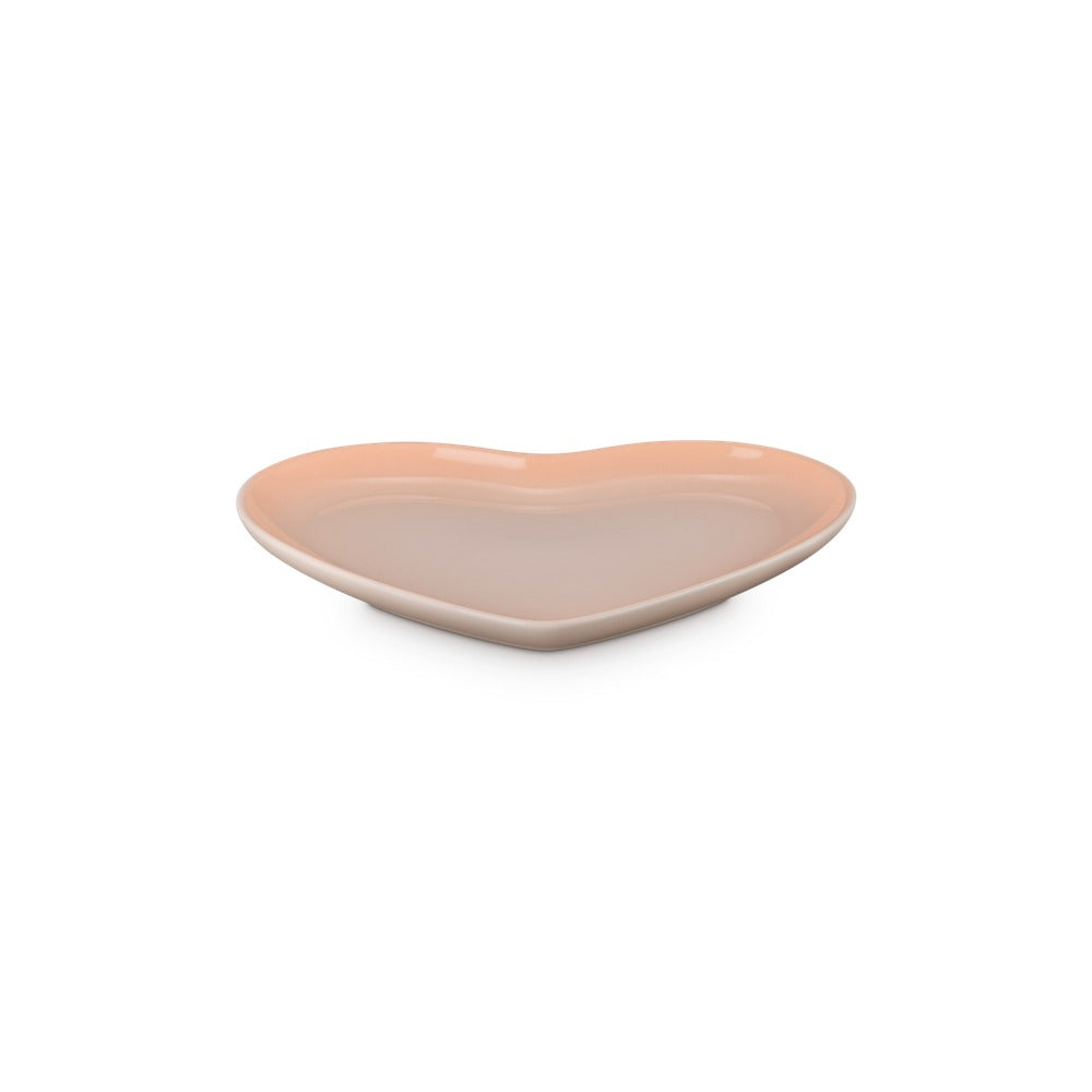 23 cm - Le Creuset Cuore plat bord in geglazuurd steengoed