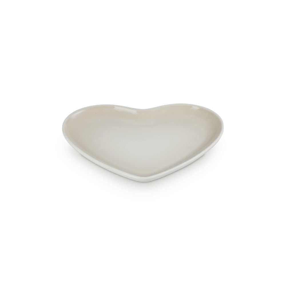 23 cm - Le Creuset Cuore plat bord in geglazuurd steengoed