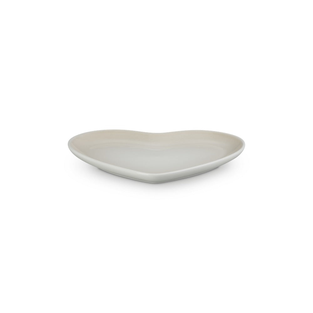 23 cm - Le Creuset Cuore plat bord in geglazuurd steengoed