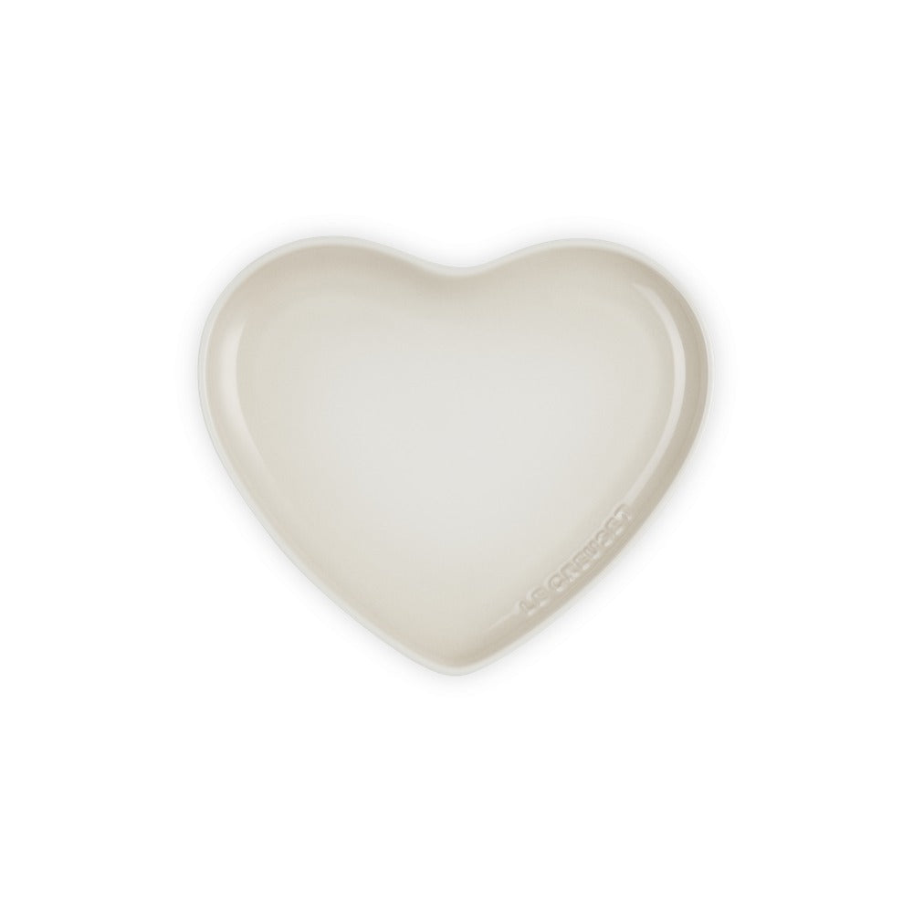 23 cm - Le Creuset Cuore plat bord in geglazuurd steengoed