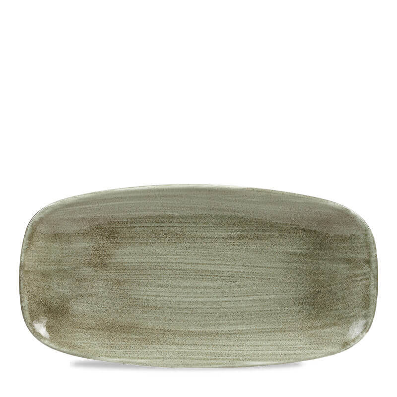 29 7X15 3 Cm Churchill Stonecast plato bandeja rectangular de porcelana vitrificada
