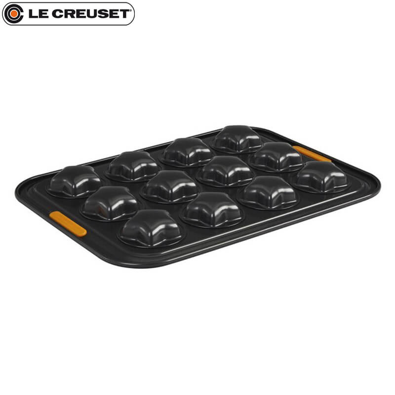40X30 Cm Le Creuset Forme Speciali Molde mini muffin estrella 12 cavidades antiadherente