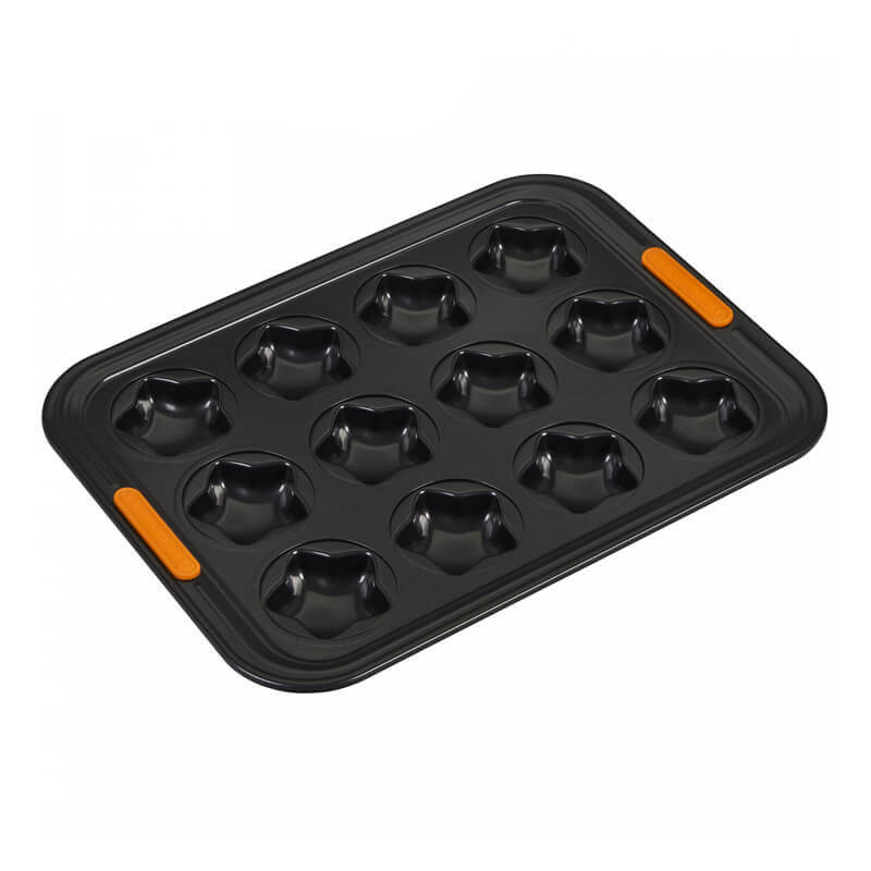 40X30 Cm Le Creuset Forme Speciali Molde mini muffin estrella 12 cavidades antiadherente