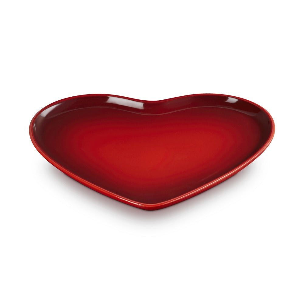 32 cm - Le Creuset bandeja corazón de gres vitrificado