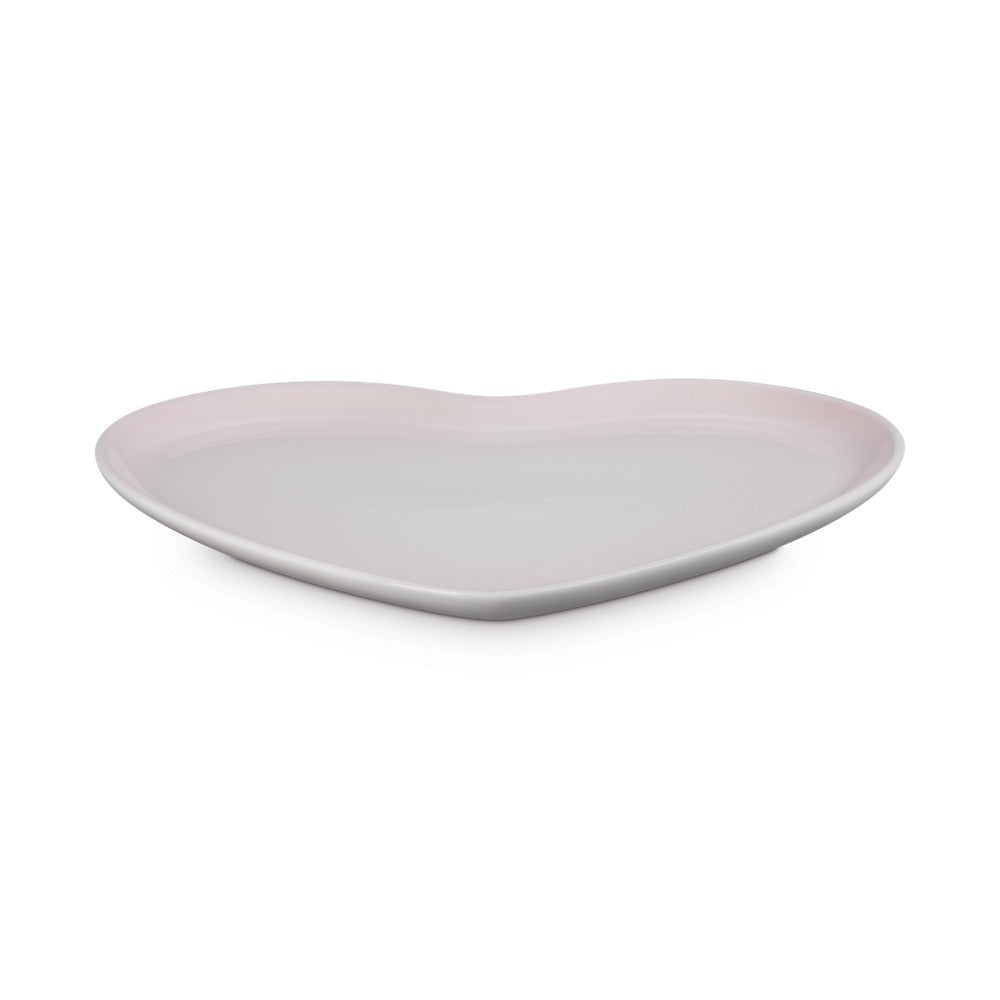 32 cm - Le Creuset Plateau cœur en grès vitrifié