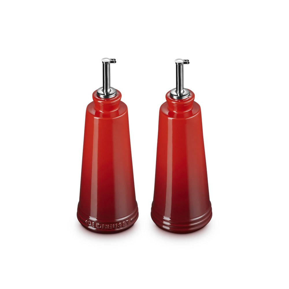 30 cl - Le Creuset Evolution set huile et vinaigre en grès vitrifié - set 2 pièces
