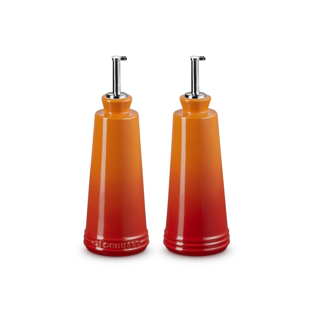 30 cl - Le Creuset Evolution set aceite y vinagre en gres vitrificado - set 2 piezas