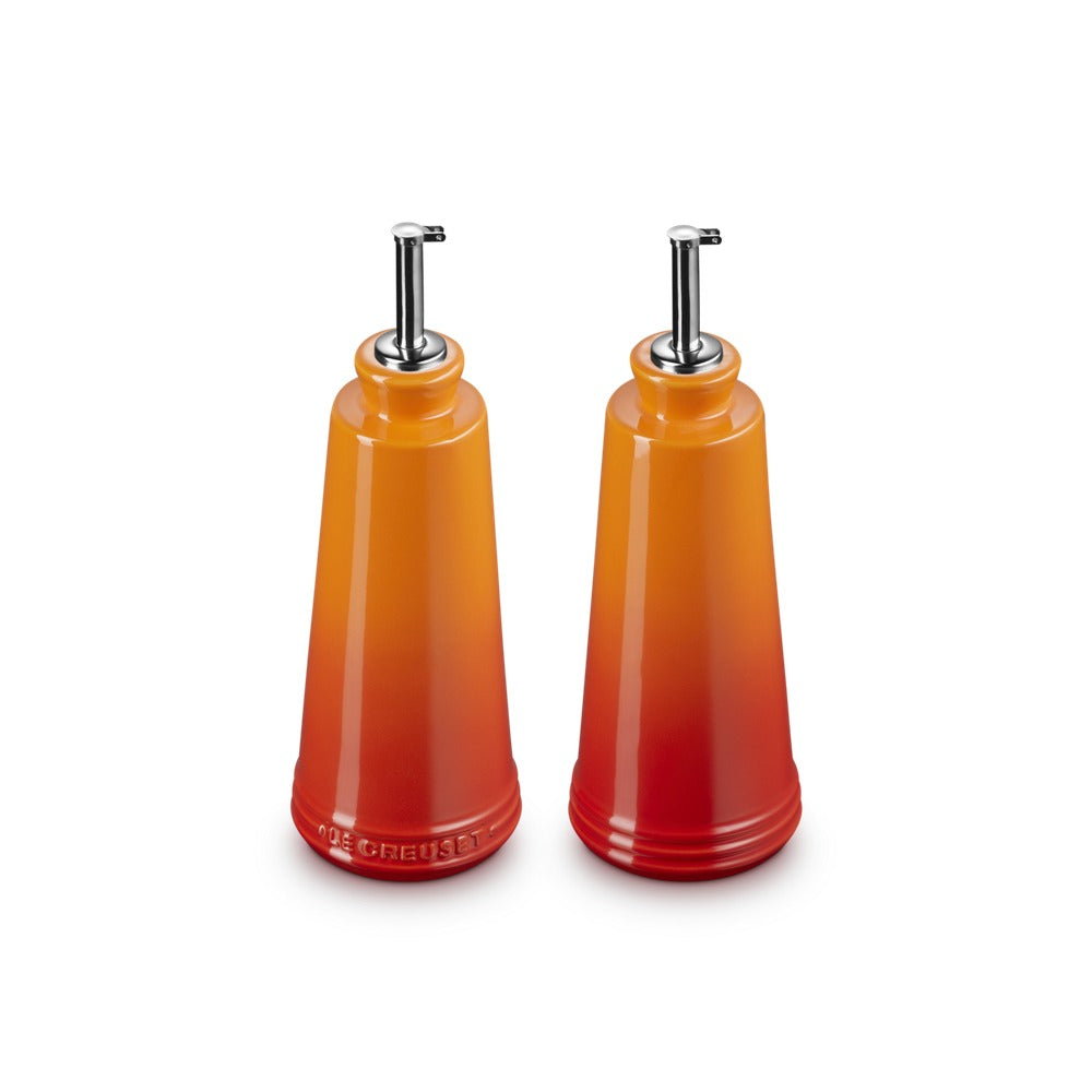 30 cl - Le Creuset Evolution set huile et vinaigre en grès vitrifié - set 2 pièces