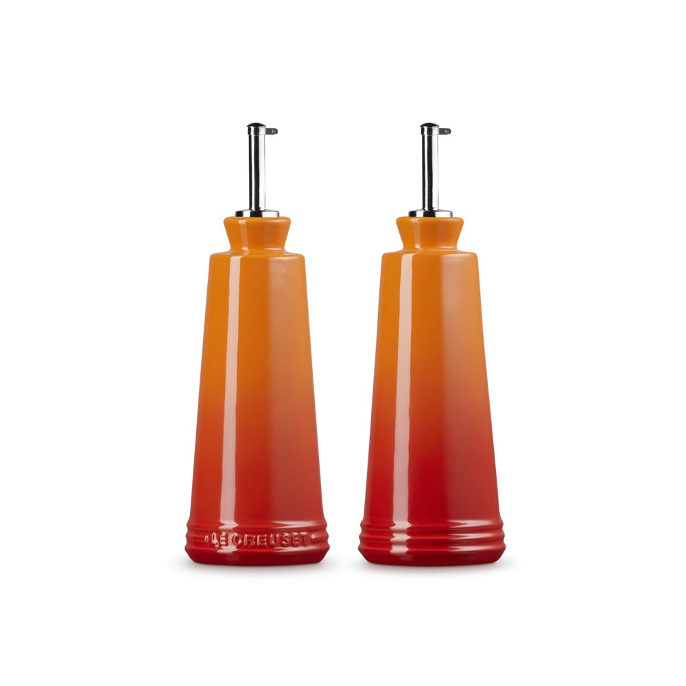30 cl - Le Creuset Evolution set huile et vinaigre en grès vitrifié - set 2 pièces