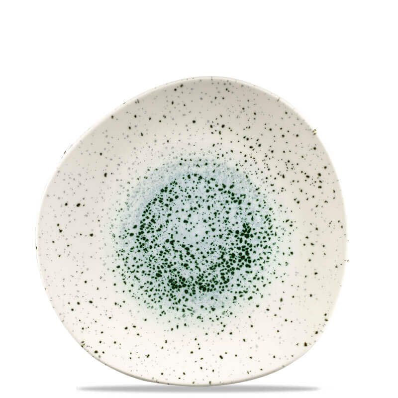 28 6 Cm Churchill Studio Prints Mineral Organic Plato llano en porcelana vitrificada
