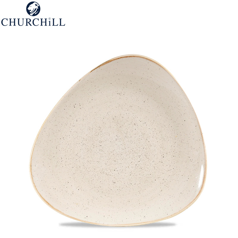 Churchill Stonecast driehoekig servies in geglazuurd porselein - set 12 stuks