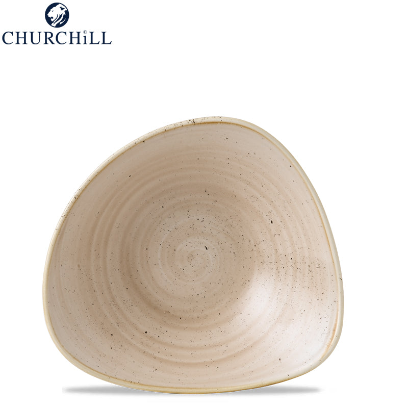 Churchill Stonecast driehoekig servies in geglazuurd porselein - set 12 stuks