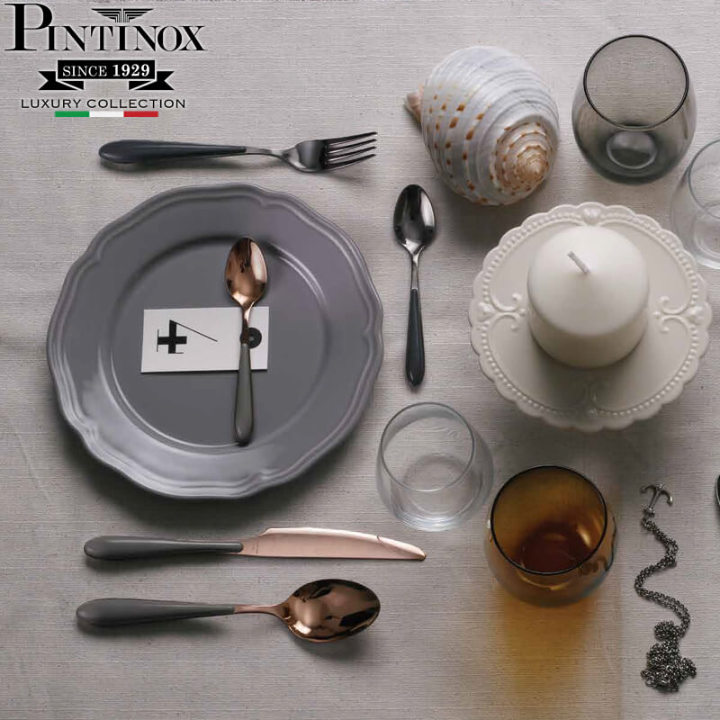 Pintinox Venice service de couverts en acier inoxydable - set 16 pièces