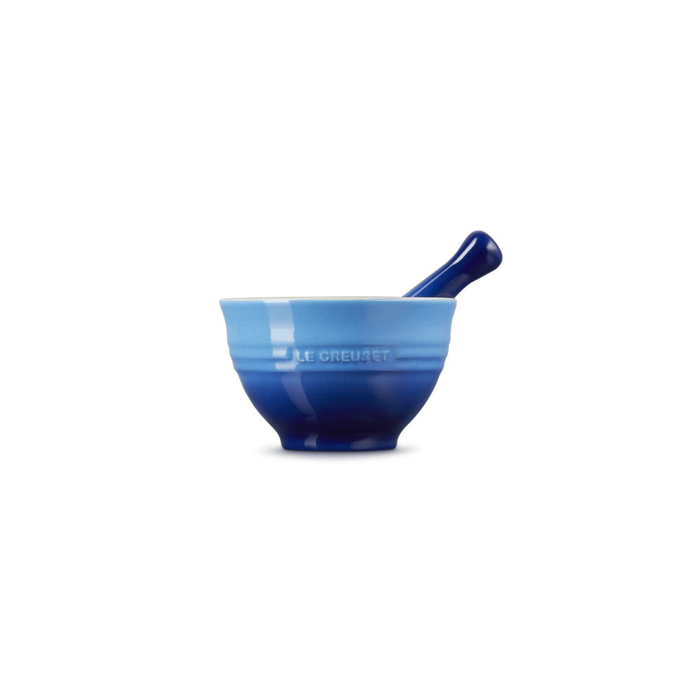 30 cl - Le Creuset Mortaio Con Pestello In Gres Vetrificato