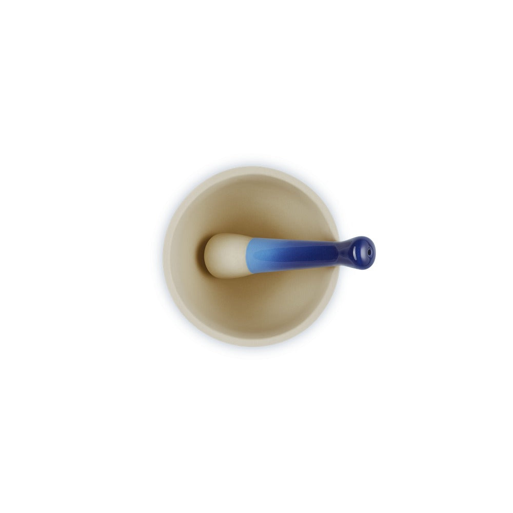 30 cl - Le Creuset Mortaio Con Pestello In Gres Vetrificato