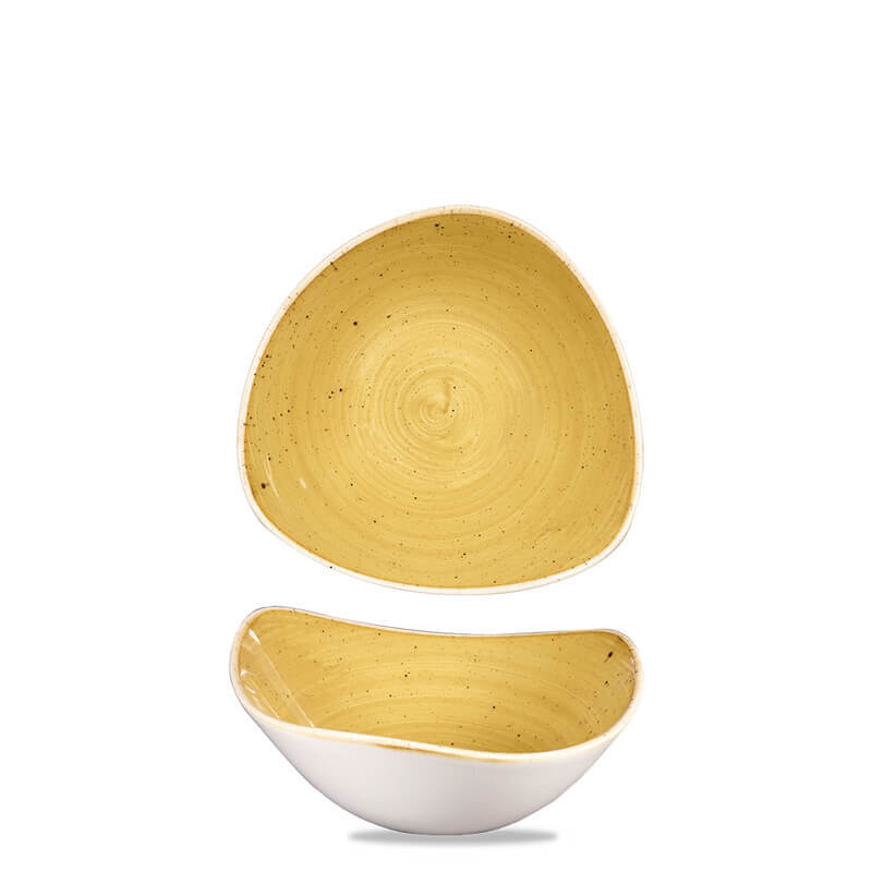 18 5X18 5 Cm Churchill Stonecast assiette creuse triangulaire en porcelaine vitrifiée