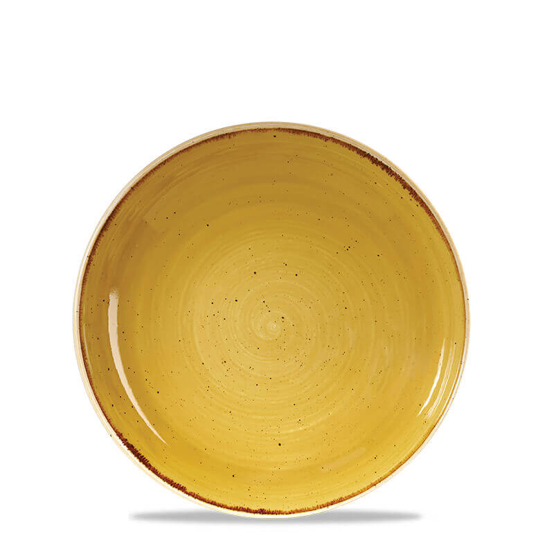 24 8 Cm Churchill Stonecast Piatto Fondo Rotondo In Porcellana Vetrificata
