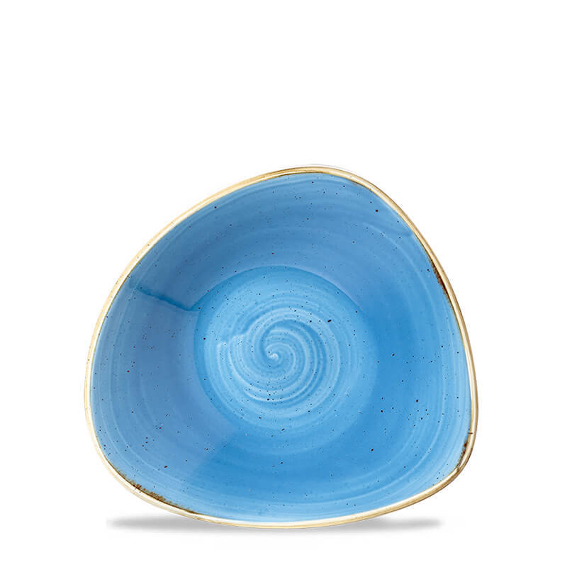 18 5X18 5 Cm Churchill Stonecast assiette creuse triangulaire en porcelaine vitrifiée