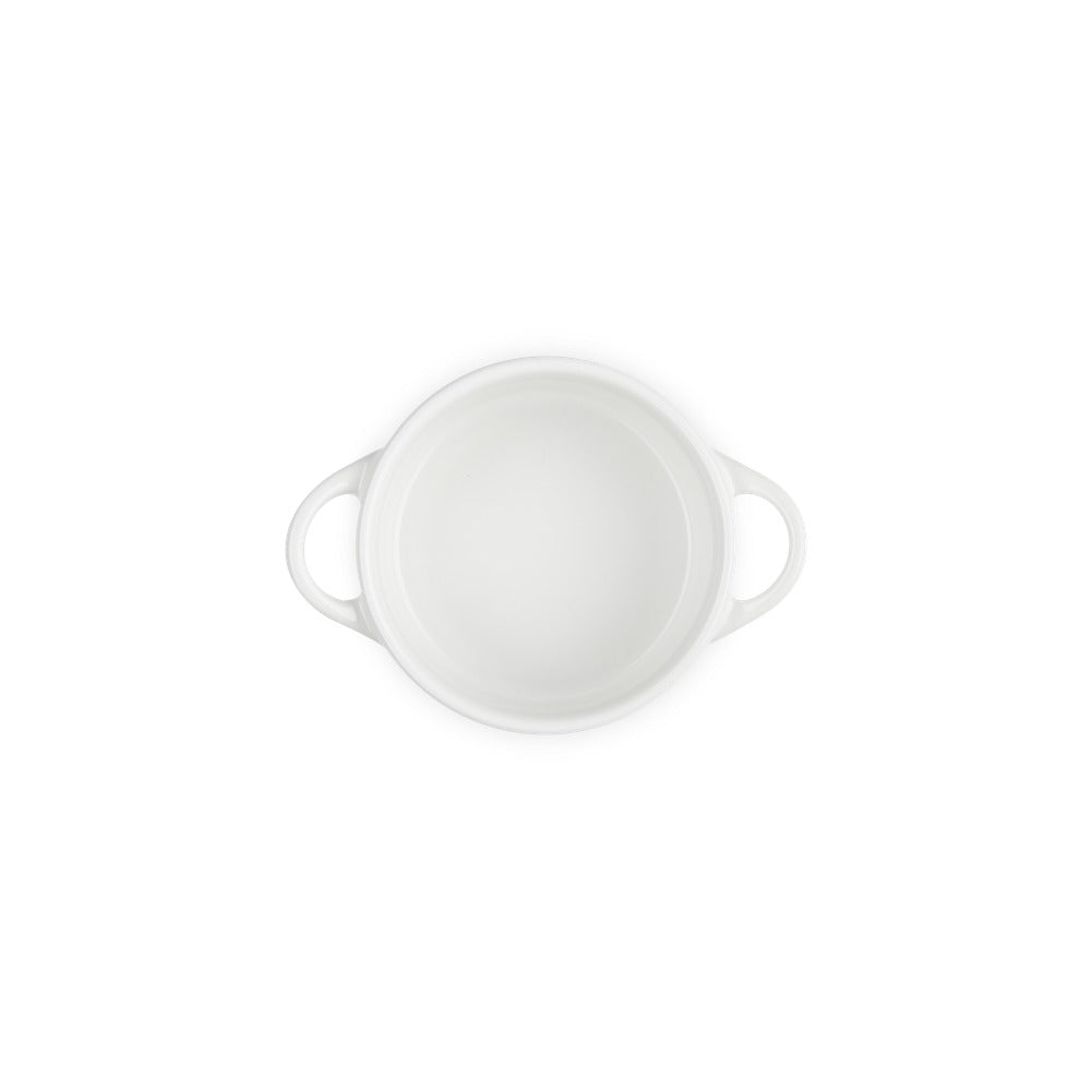 10 cm - Le Creuset Mini Cocotte con pomo corazón en gres vitrificado