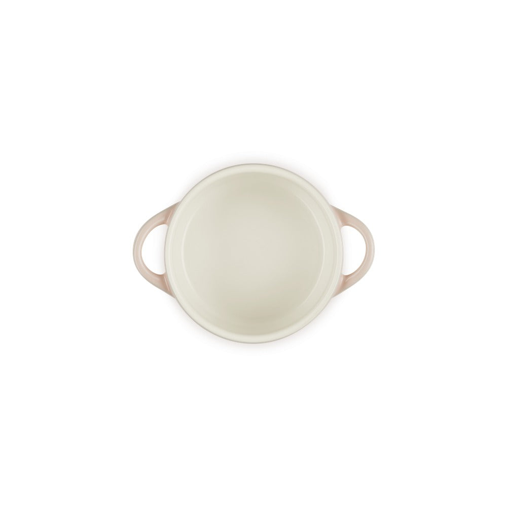 10 cm - Le Creuset Mini Cocotte con pomo corazón en gres vitrificado