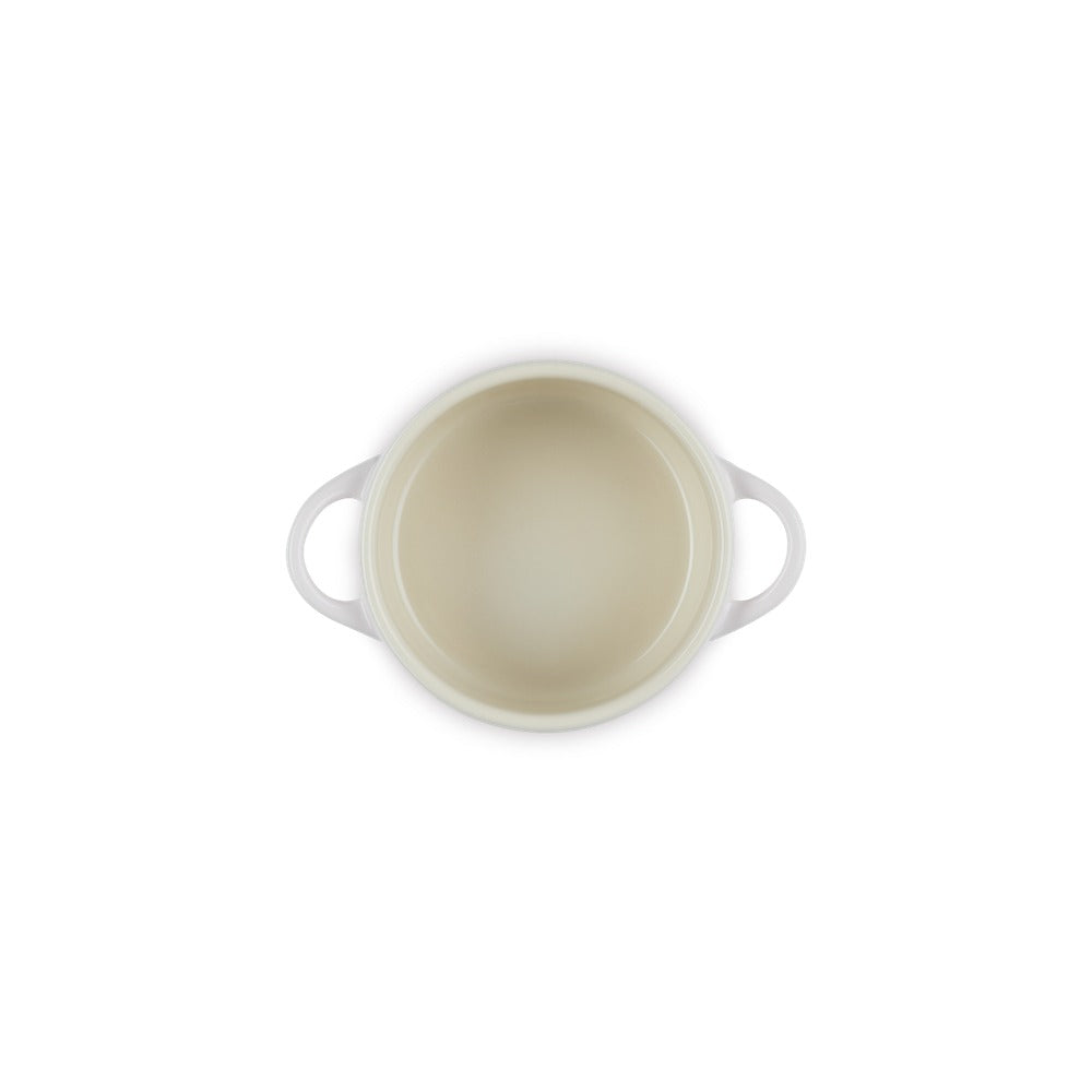 10 cm - Le Creuset Mini Cocotte con pomo corazón en gres vitrificado