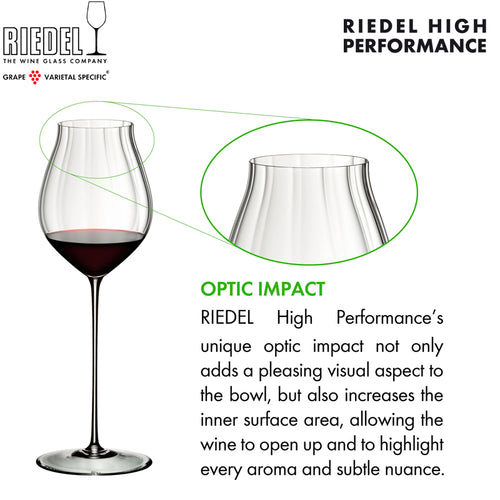 83 Cl Riedel High Performance Copa Vino Tinto En Vidrio