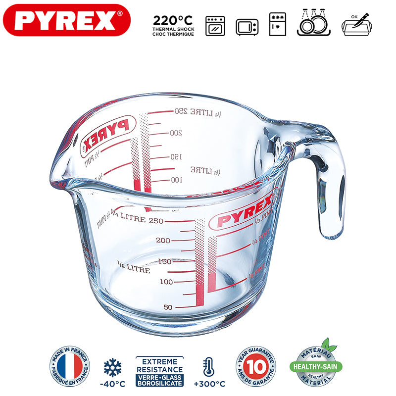 25 Cl Pyrex Classic Karaffe aus Borosilikatglas