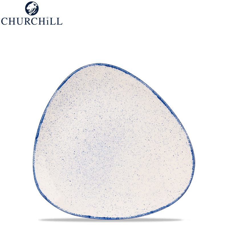 Churchill Stonecast driehoekig servies in geglazuurd porselein - set 12 stuks