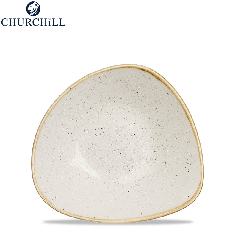 Churchill Stonecast driehoekig servies in geglazuurd porselein - set 12 stuks