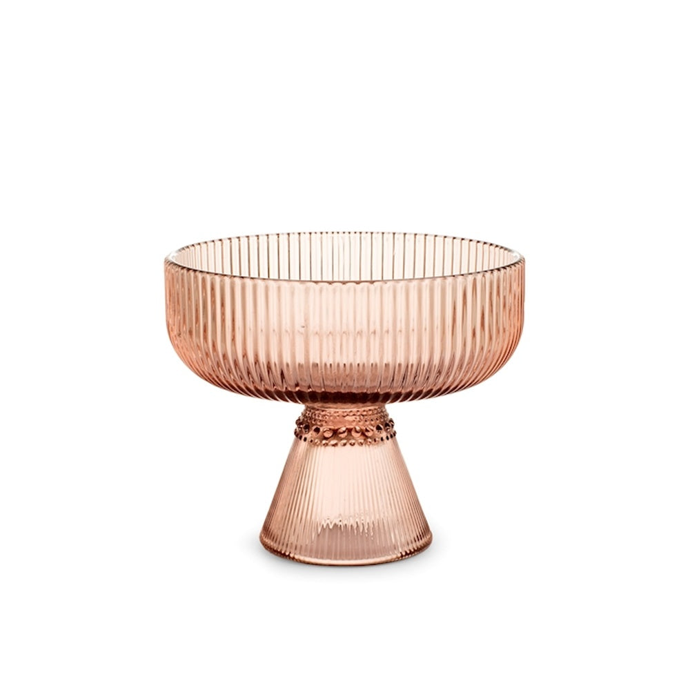 33 cl - H&H Peony Copa con pie de vidrio - Set de 6 pz