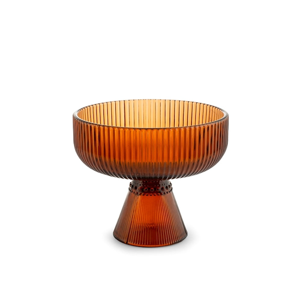 33 cl - H&H Peony Copa con pie de vidrio - Set de 6 pz
