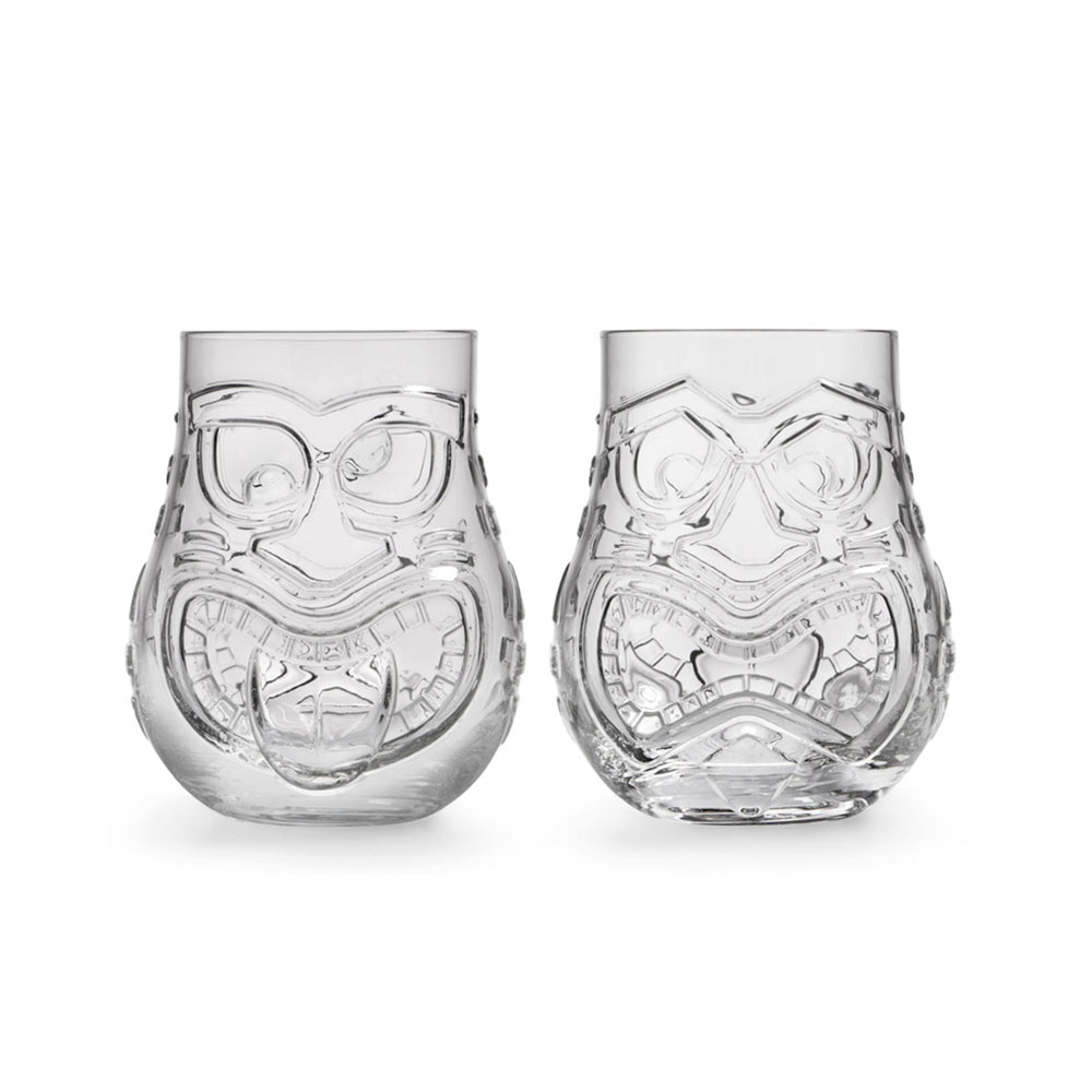 47 cl - Onis Tiki Split Bicchiere Cocktail In Vetro Set 6 Pz