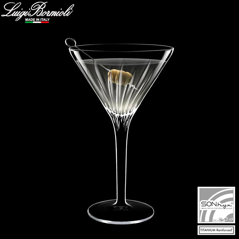 21 5 Cl Bormioli Luigi Mixology Vaso martini de vidrio Set de 6 piezas