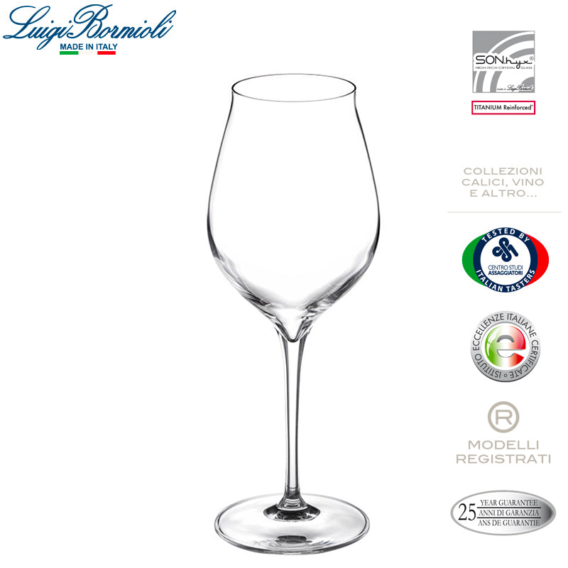 35 Cl Bormioli Luigi Vinea Copa de Vino Blanco en Vidrio - Set de 6 Piezas