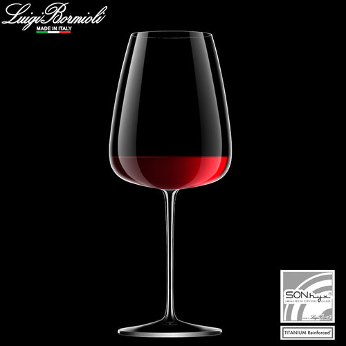 70 Cl Bormioli Luigi I Meravigliosi Cabernet-Rotweinglas aus Glas Set mit 6 Teilen