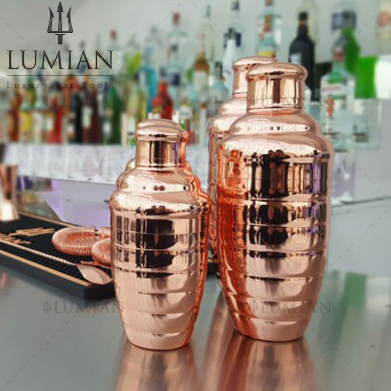 50 Cl Lumian Shaker Bomber Cobbler en acier inox