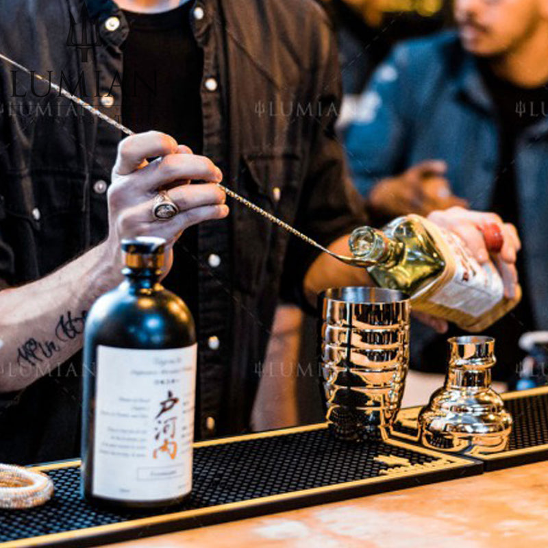 50 Cl Lumian Shaker Bomber Cobbler en acier inox