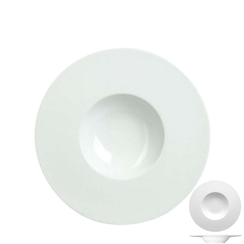 29 Cm Costa Verde Saturno Piatto Fondo In Porcellana Set 12 Pz