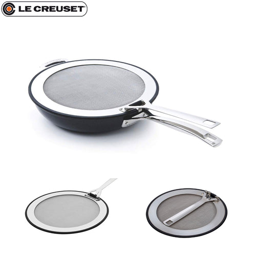 Le Creuset Les Forgees Spritzschutzdeckel aus Aluminium